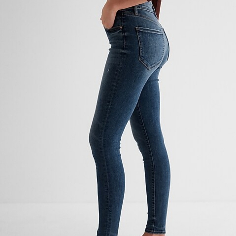 Express | Stretch + Performance Mid-Rise Skinny Jeans